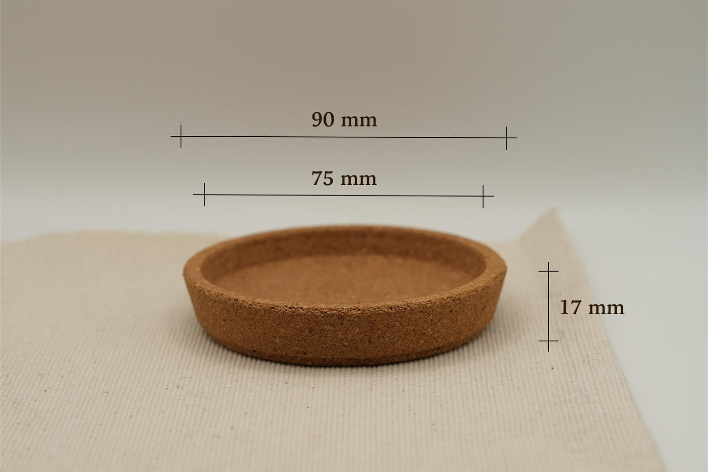 Kork Untersetzer Sternzeichen Steinbock – Gravur | 9 cm