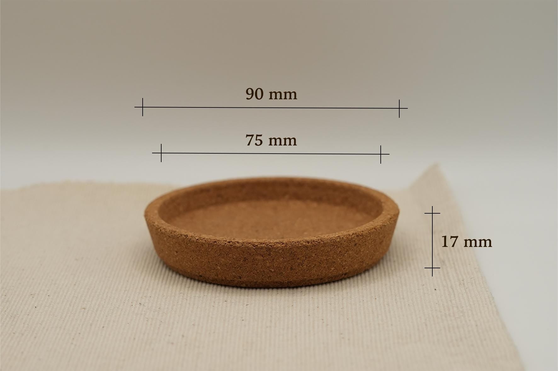 Zunftzeichen Bodenleger Kork Untersetzer 9 cm Custom Lasergravur Haustier Logo Lustiger Spruch Zitat Geburtstagsgeschenk Einweihung Freunde
